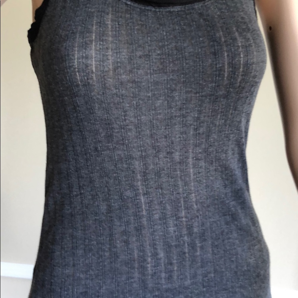 Splendid Ruffle Trim Tank - Picture 3 of 13